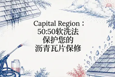 Capital Region：50:50软洗法保护您的沥青瓦片保修