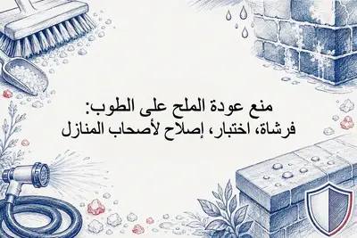 منع عودة الملح على الطوب: فرشاة، اختبار، إصلاح لأصحاب المنازل