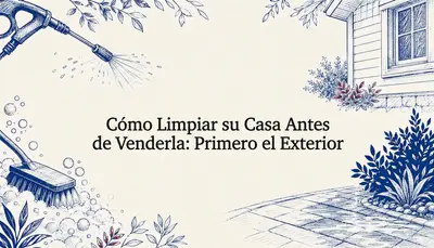 Cómo Limpiar su Casa Antes de Venderla: Primero el Exterior