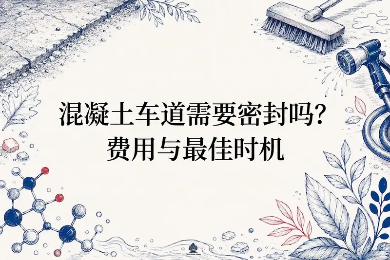 混凝土车道需要密封吗?费用与最佳时机