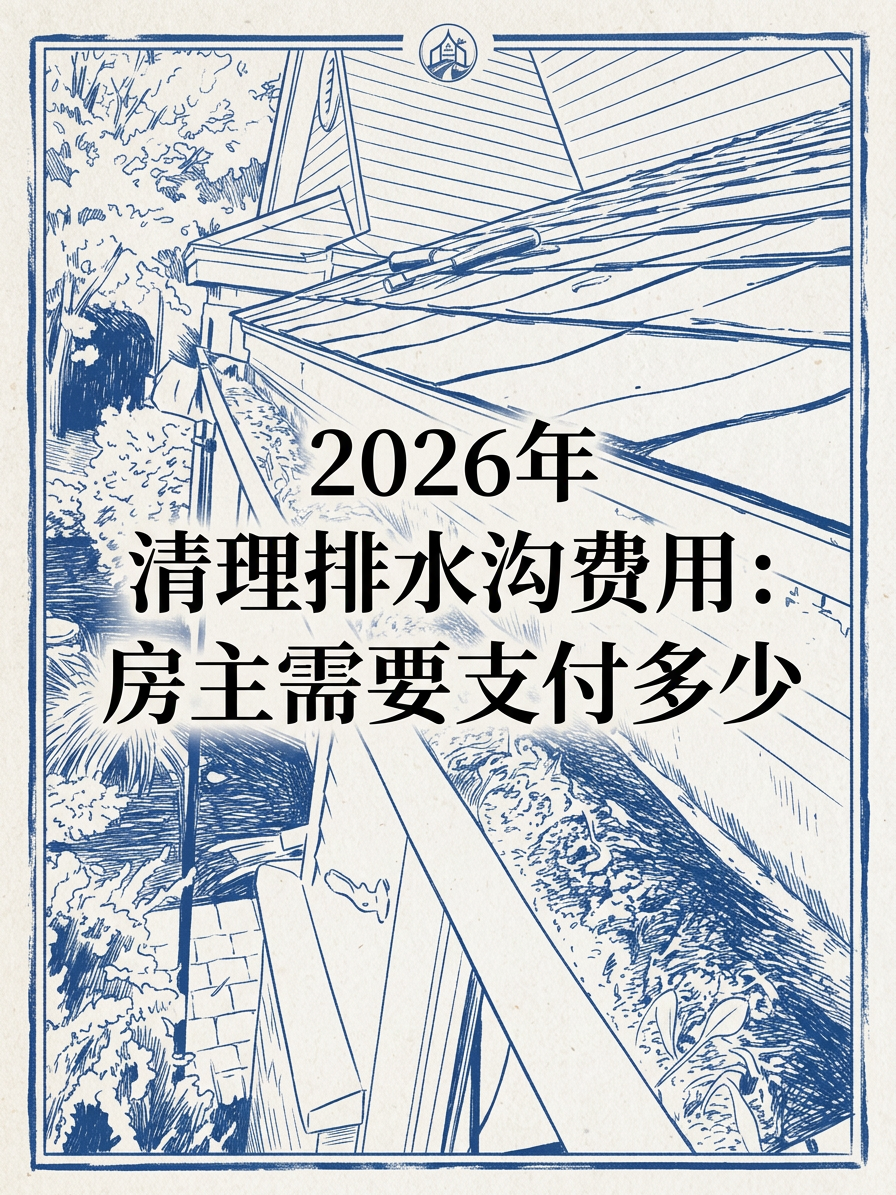 2026年清理排水沟费用：房主需要支付多少