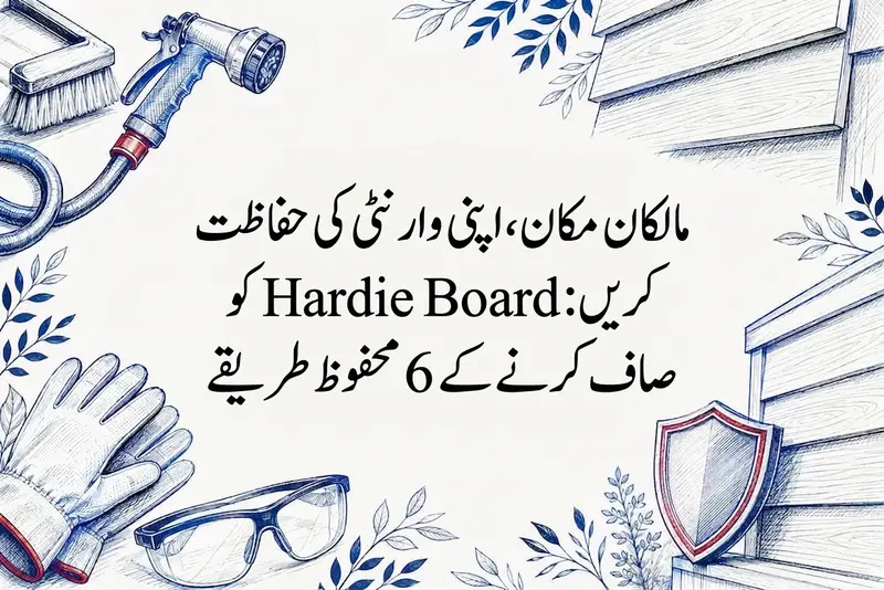 مالکان مکان، اپنی وارنٹی کی حفاظت کریں: Hardie Board کو صاف کرنے کے 6 محفوظ طریقے