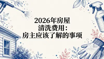 2026年房屋清洗费用：房主应该了解的事项