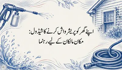 اپنے گھر کو پریشر واش کرنے کا شیڈول: مکان مالکان کے لیے رہنما