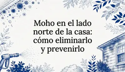 Moho en el lado norte de la casa: cómo eliminarlo y prevenirlo
