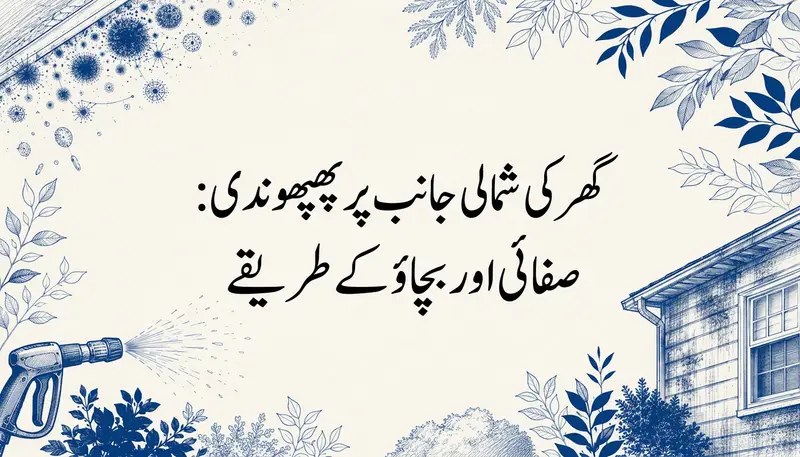 گھر کی شمالی جانب پر پھپھوندی: صفائی اور بچاؤ کے طریقے