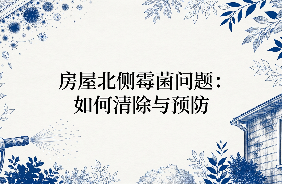 房屋北侧霉菌问题：如何清除与预防