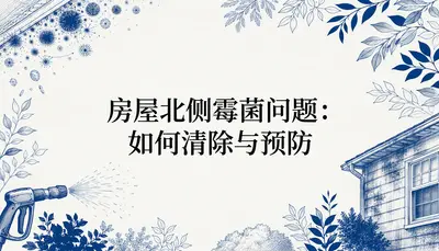 房屋北侧霉菌问题：如何清除与预防