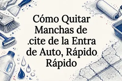 Cómo Quitar Manchas de Aceite de la Entrada de Auto, Rápido