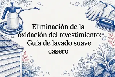 Eliminación de la oxidación del revestimiento: Guía de lavado suave casero