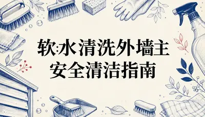 软水清洗外墙:房主安全清洁指南