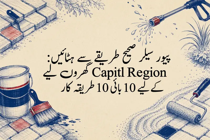 پیور سیلر صحیح طریقے سے ہٹائیں: Capital Region گھروں کے لیے 10 بائی 10 طریقہ کار