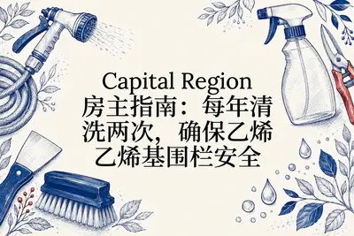 Capital Region房主指南：每年清洗两次，确保乙烯基围栏安全