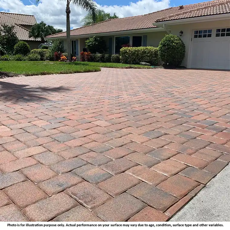 Gloss Finish paver example
