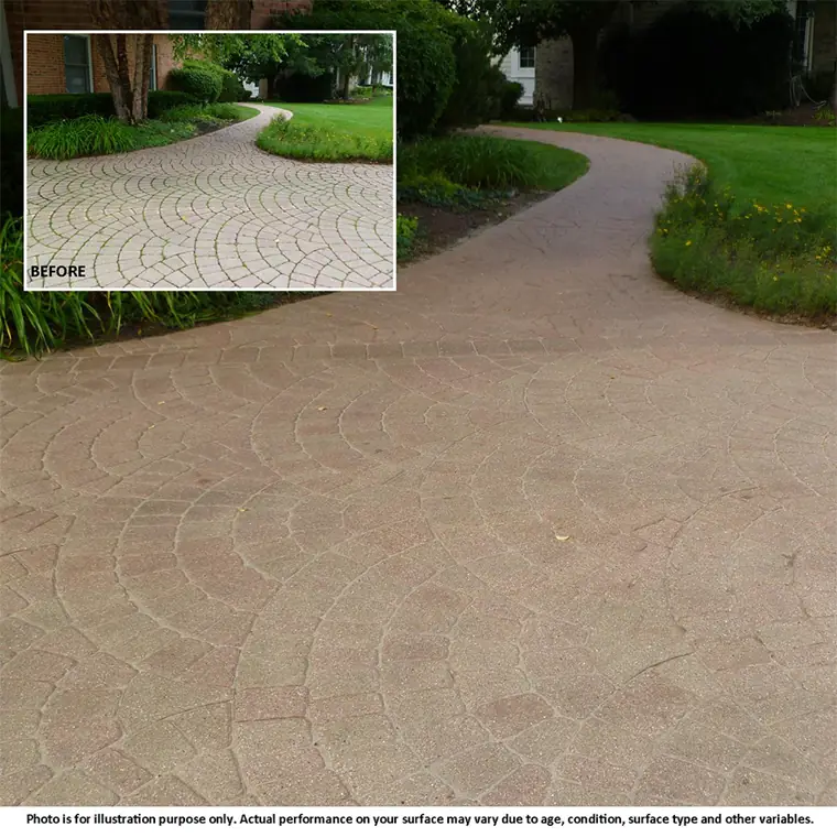 Matte Natural Look paver example